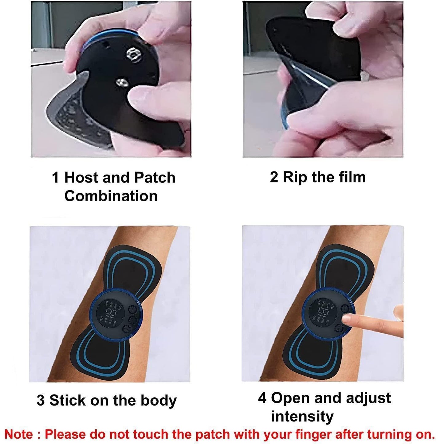 Mini Massager with 8 Modes and 19 Strength for Men and Women
